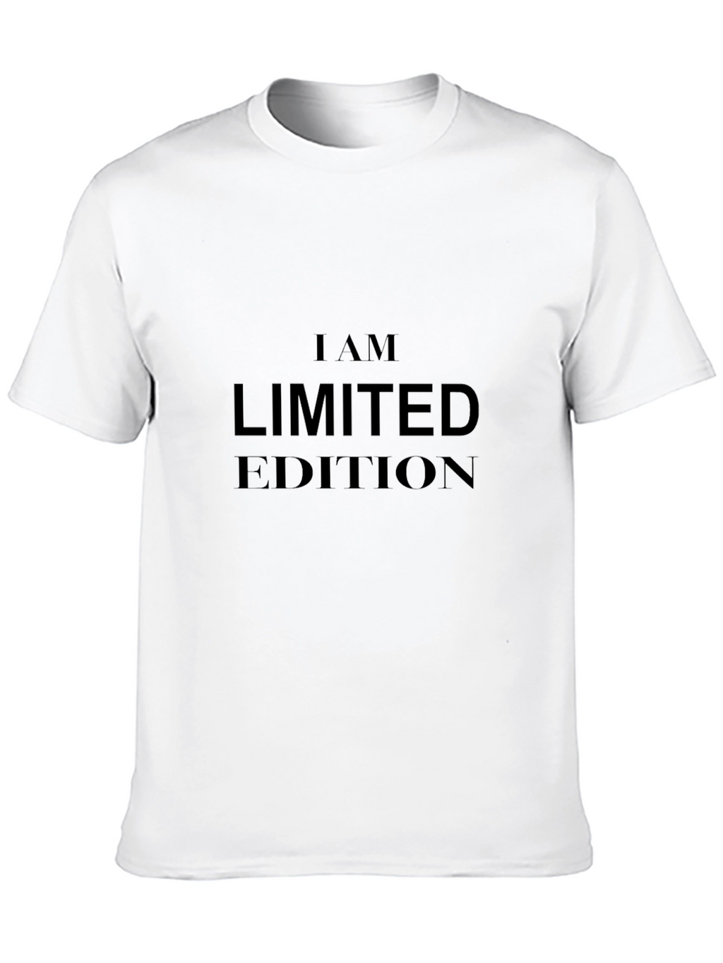 I AM LIMITED EDITION Black T-Shirt