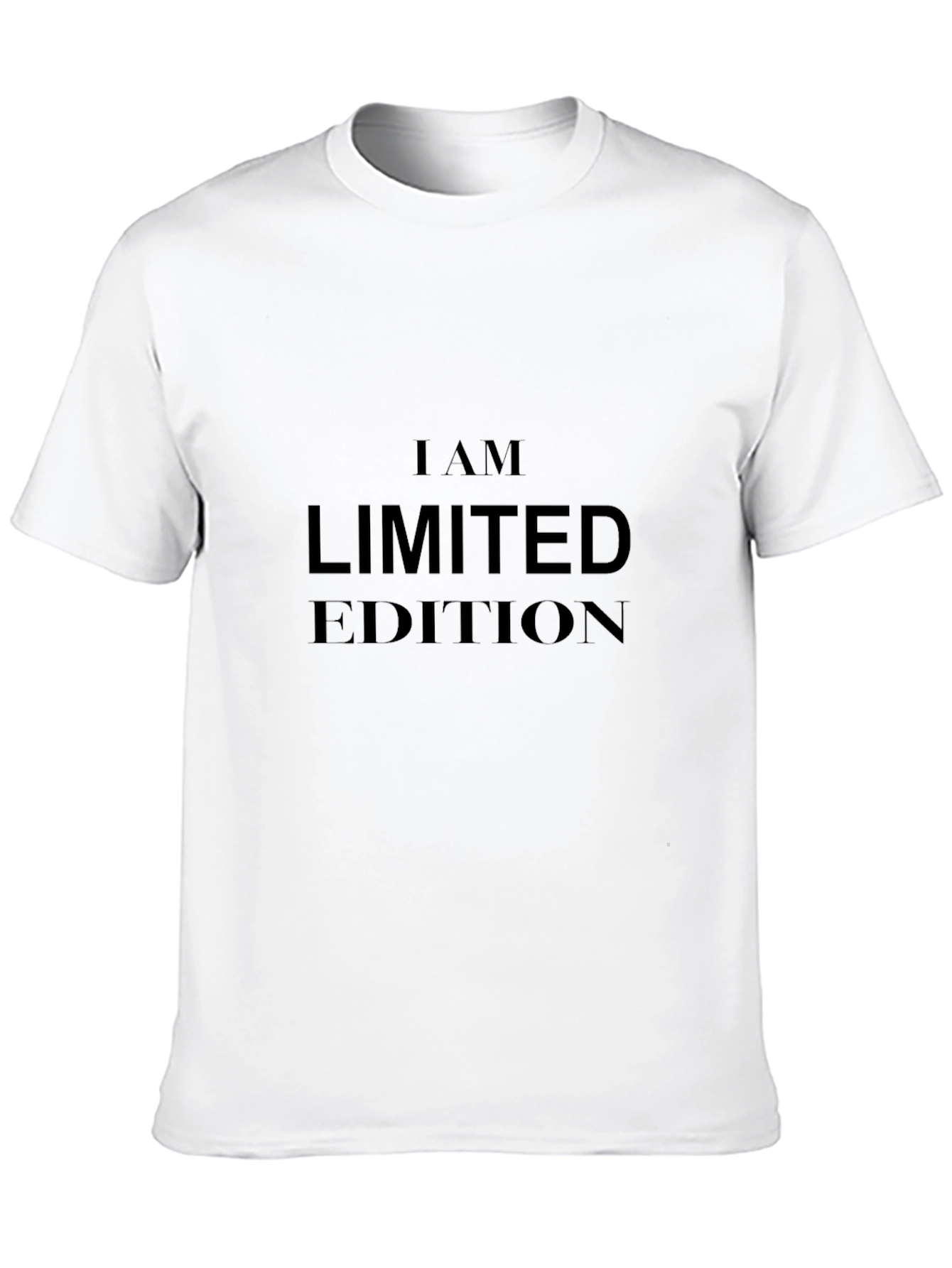 I AM LIMITED EDITION Black T-Shirt