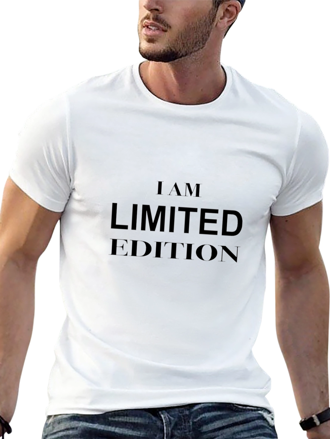 I AM LIMITED EDITION Black T-Shirt