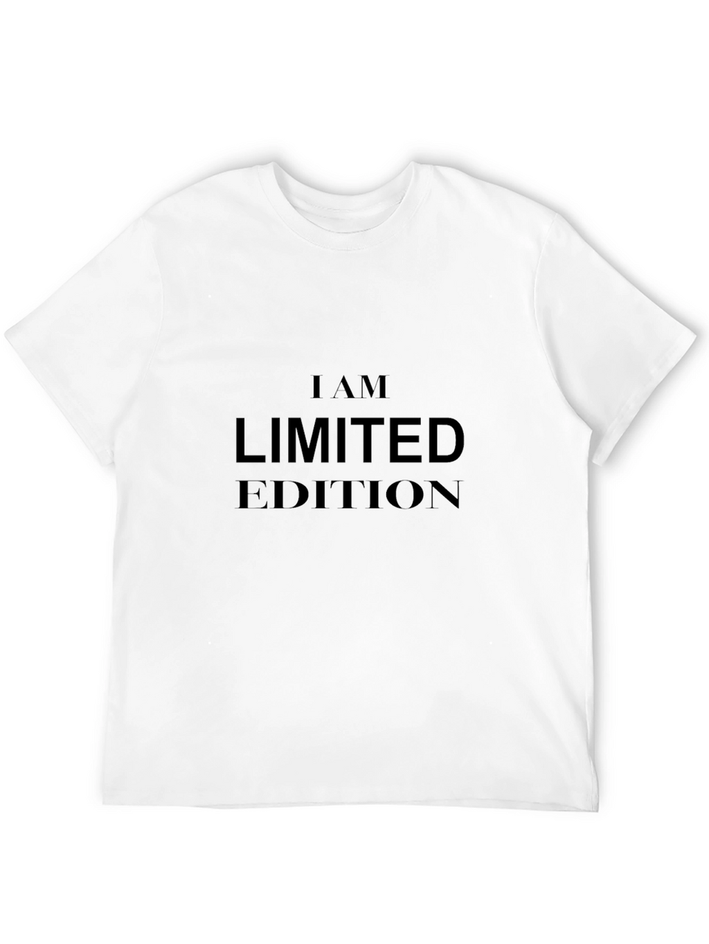 I AM LIMITED EDITION Black T-Shirt