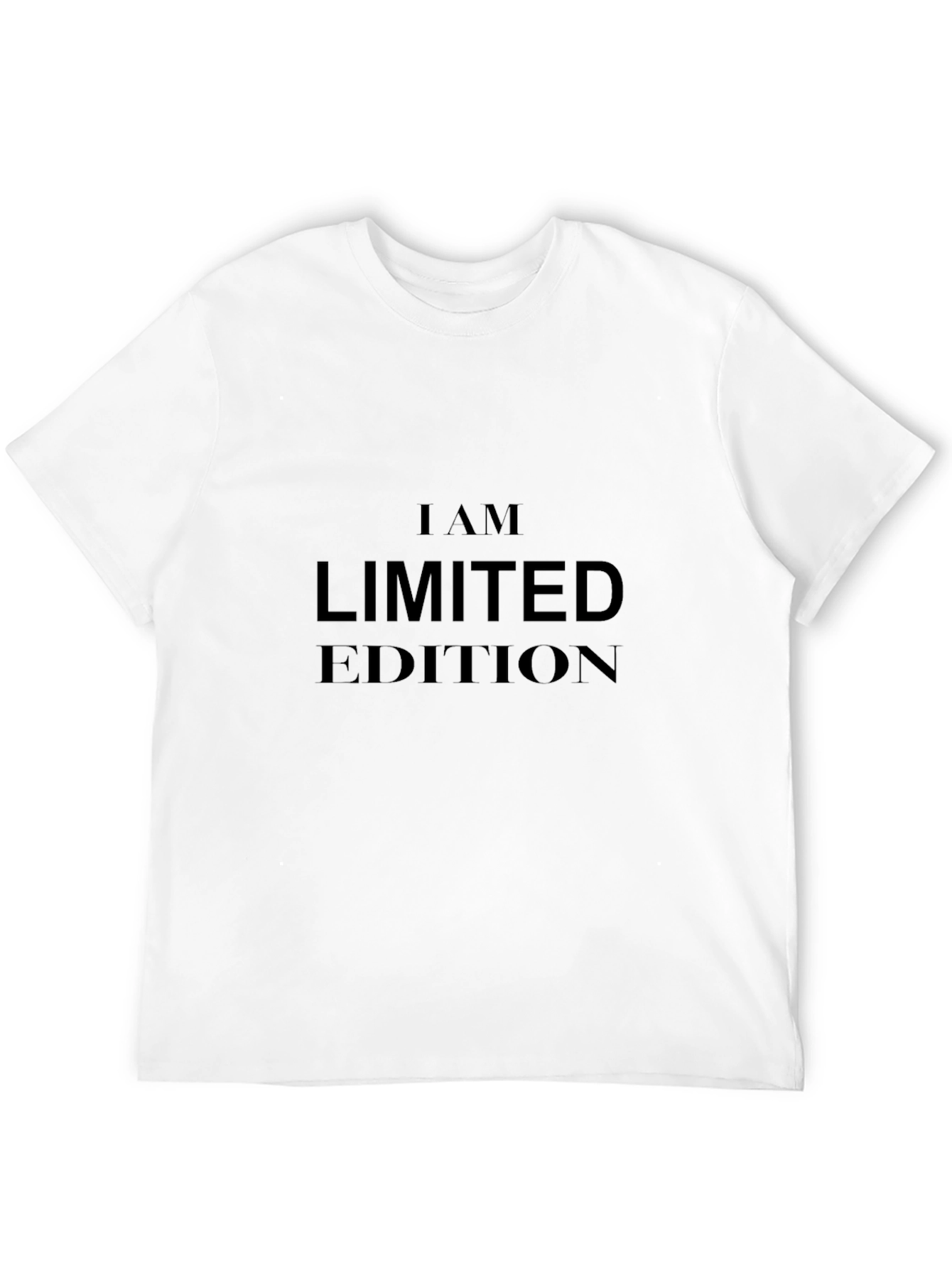 I AM LIMITED EDITION Black T-Shirt