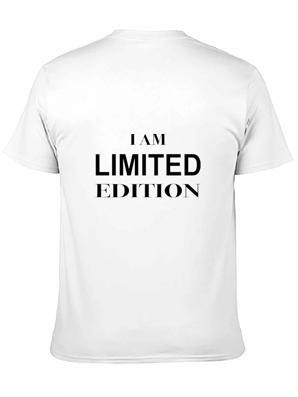 I AM LIMITED EDITION Black T-Shirt