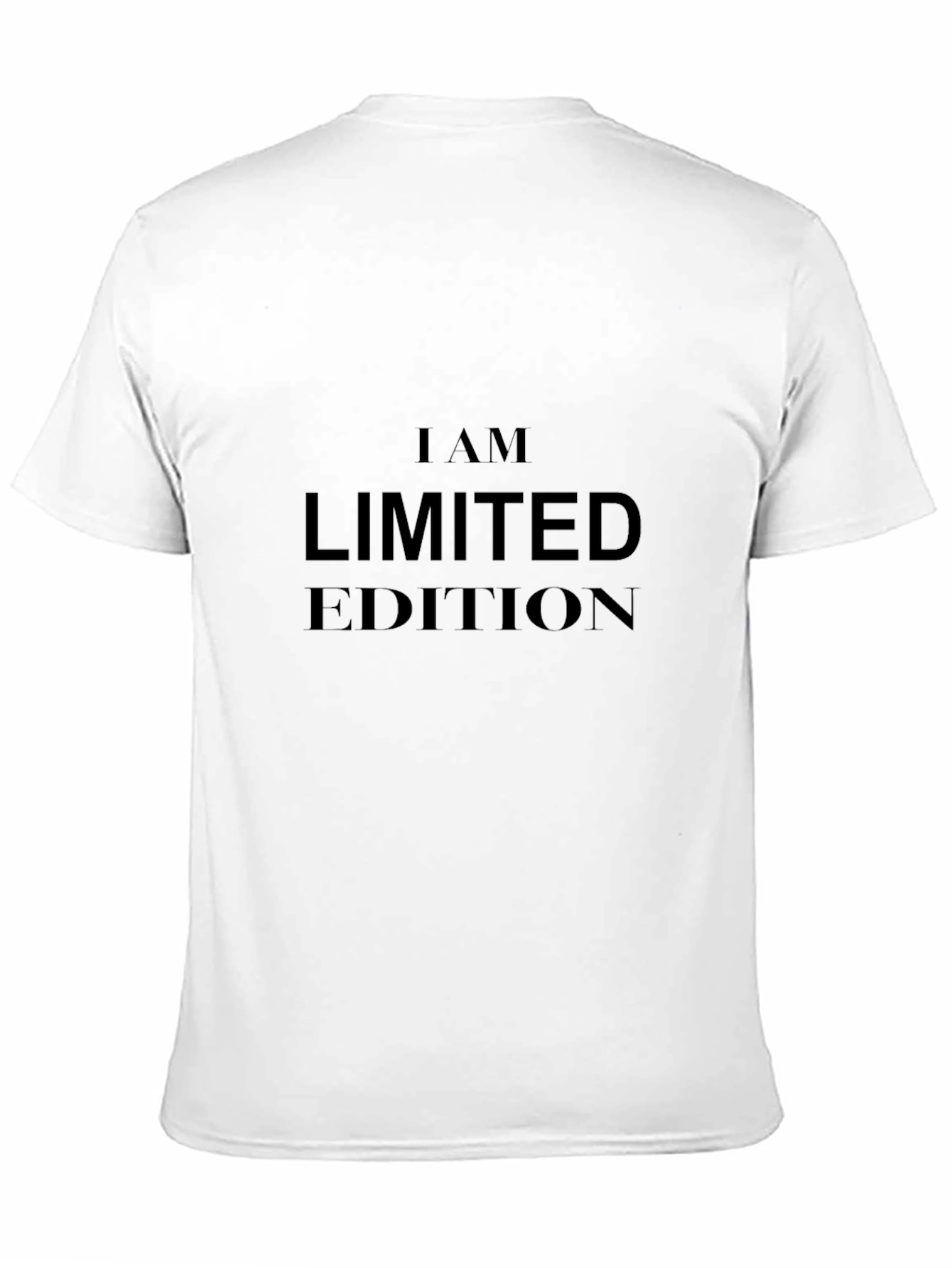 I AM LIMITED EDITION Black T-Shirt