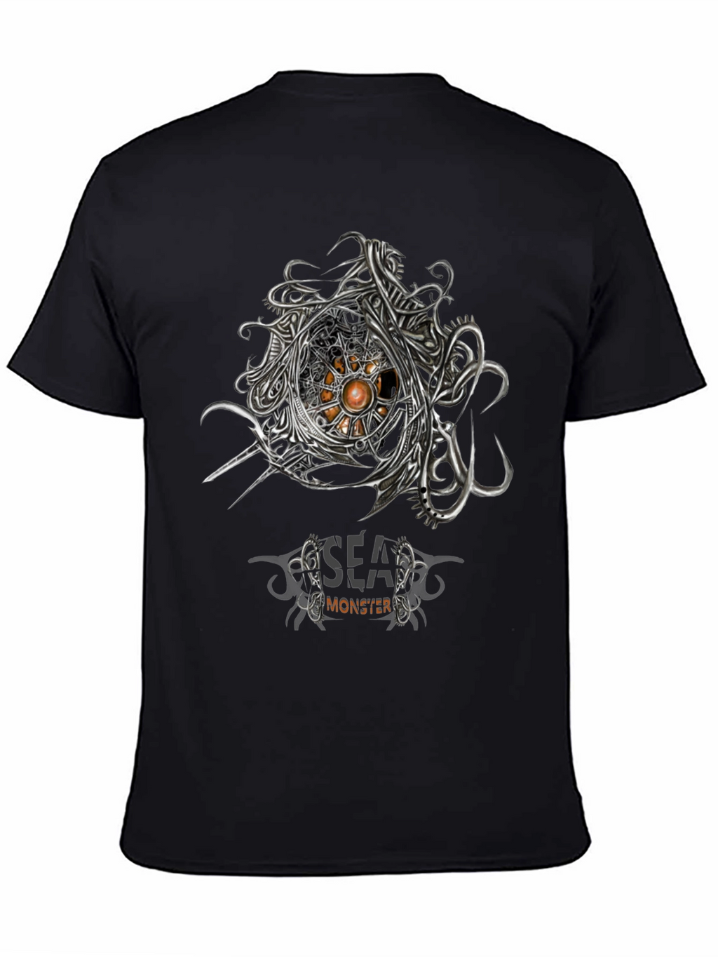 Sea Monster Graphic T-Shirt: Unique Design
