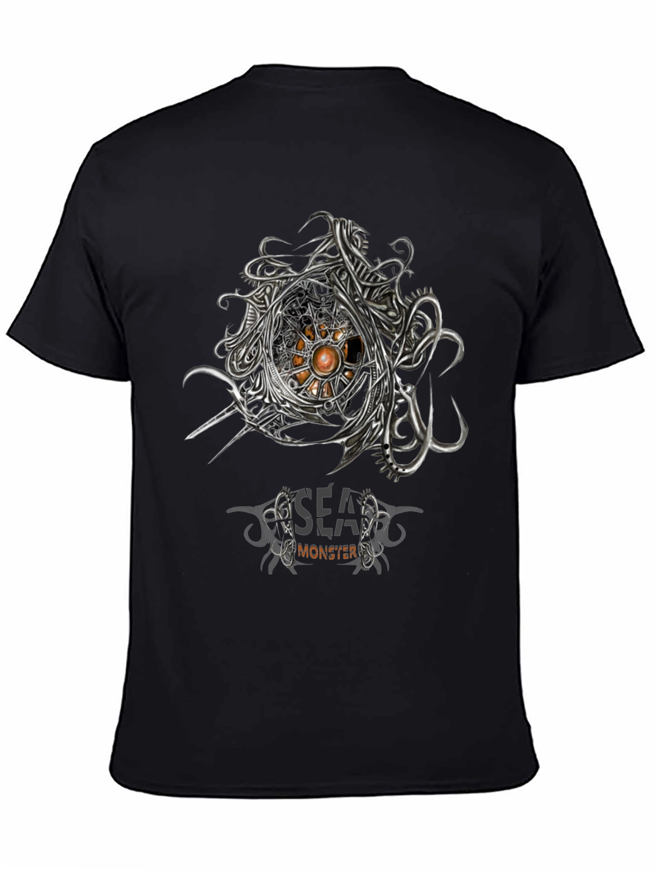 Sea Monster Graphic T-Shirt: Unique Design