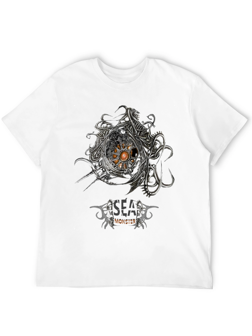 Sea Monster Graphic T-Shirt: Unique Design