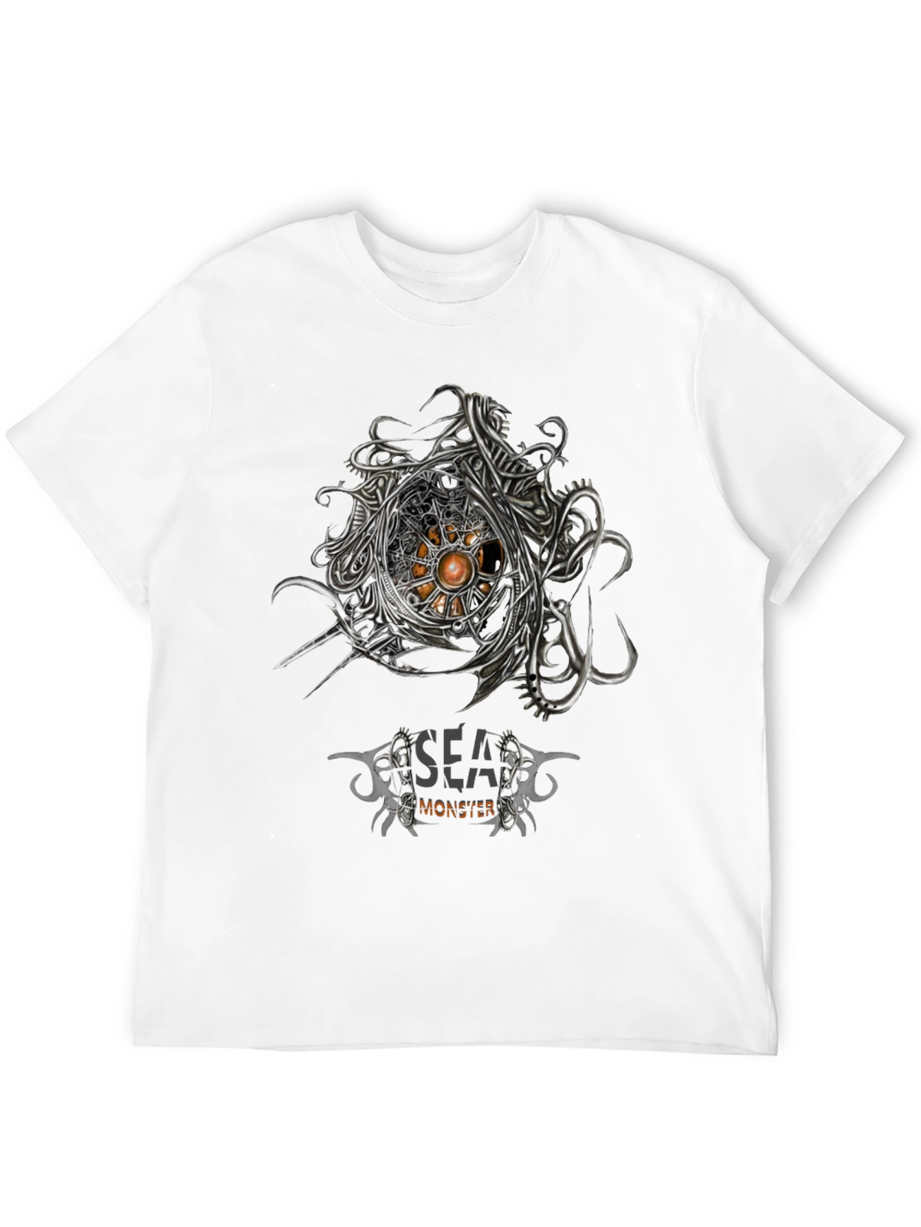 Sea Monster Graphic T-Shirt: Unique Design
