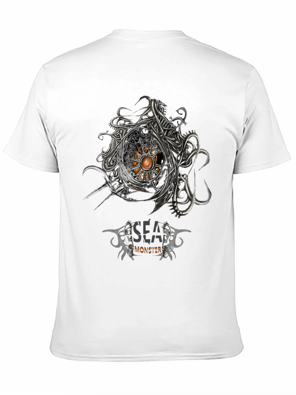 Sea Monster Graphic T-Shirt: Unique Design