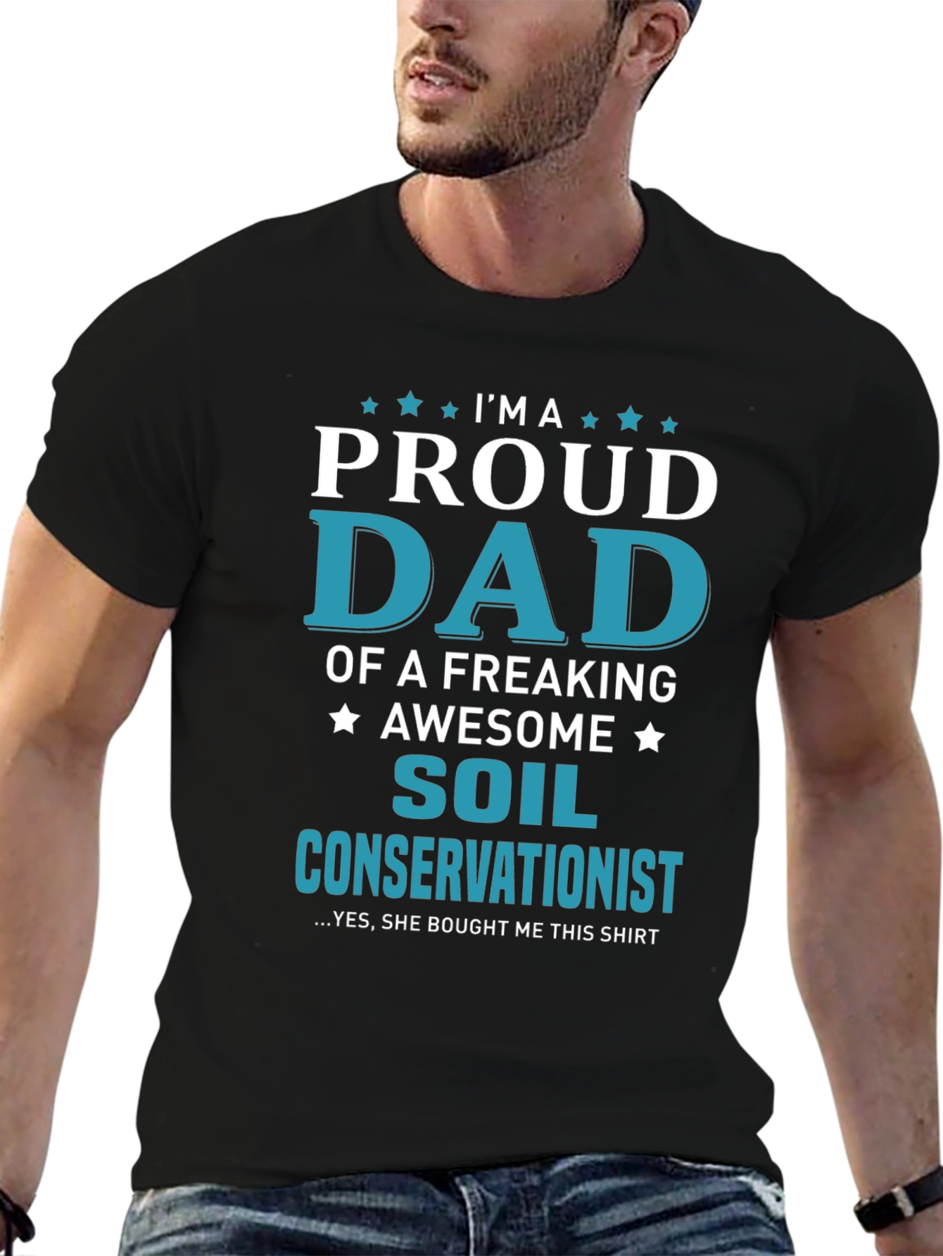 Proud Dad of Soil Conservationist T-Shirt