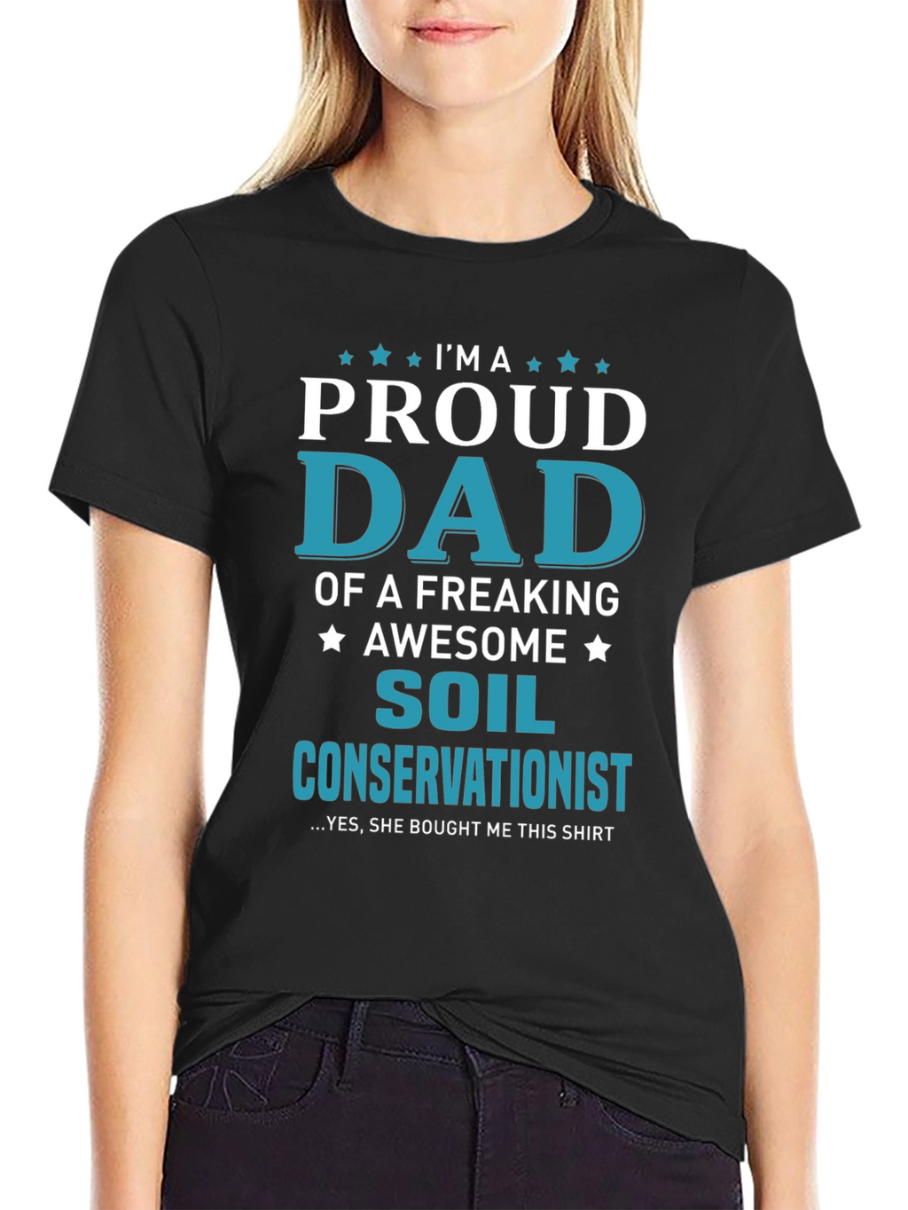 Proud Dad of Soil Conservationist T-Shirt