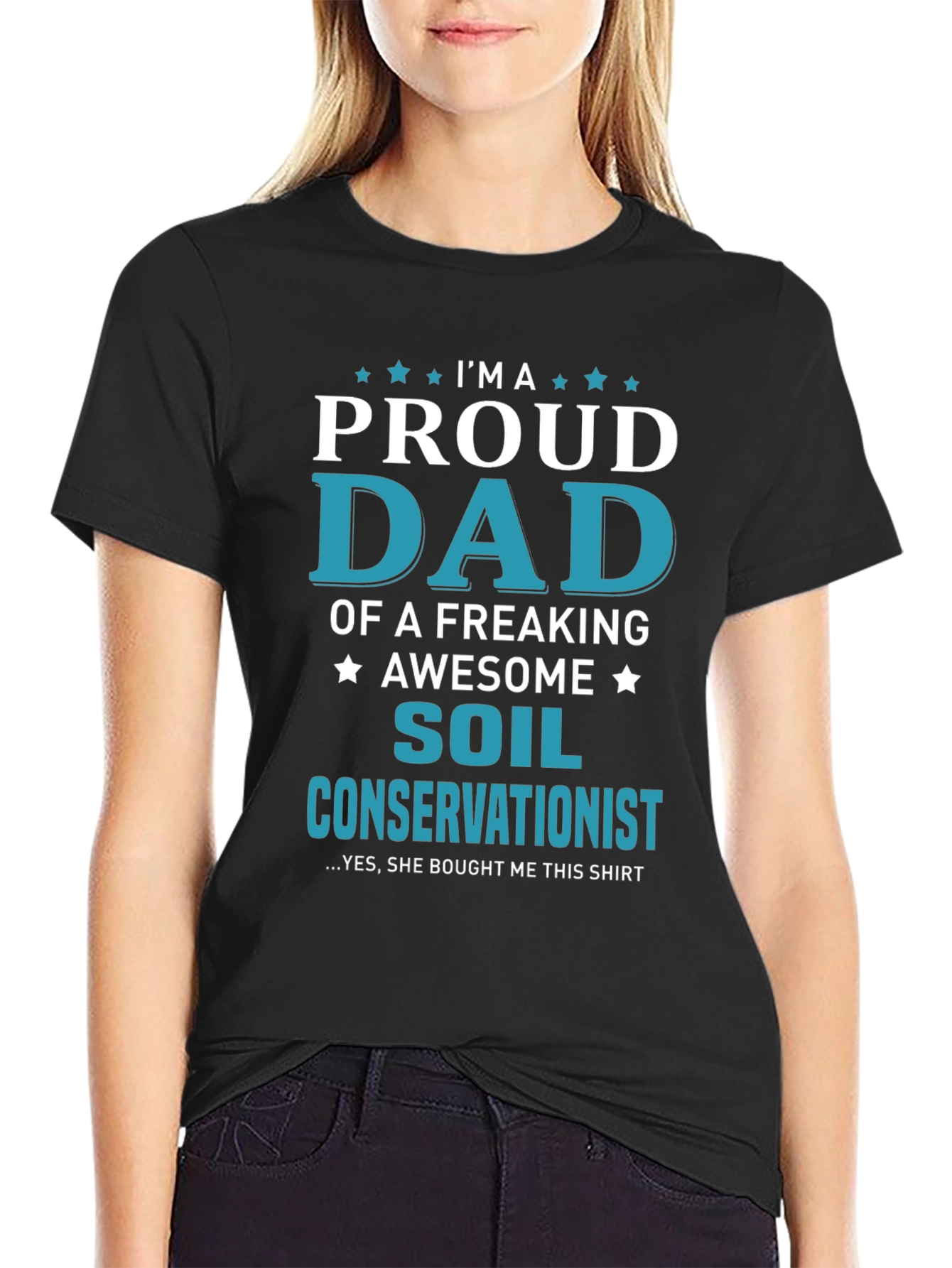 Proud Dad of Soil Conservationist T-Shirt