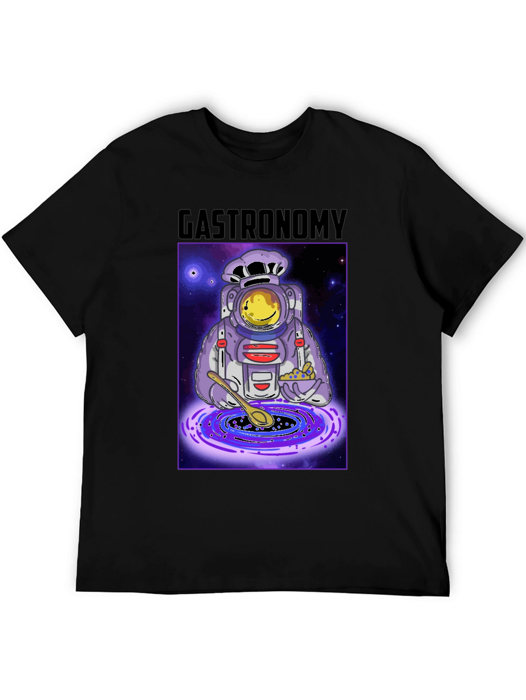 Gastronomy T-Shirt: Space Chef Design