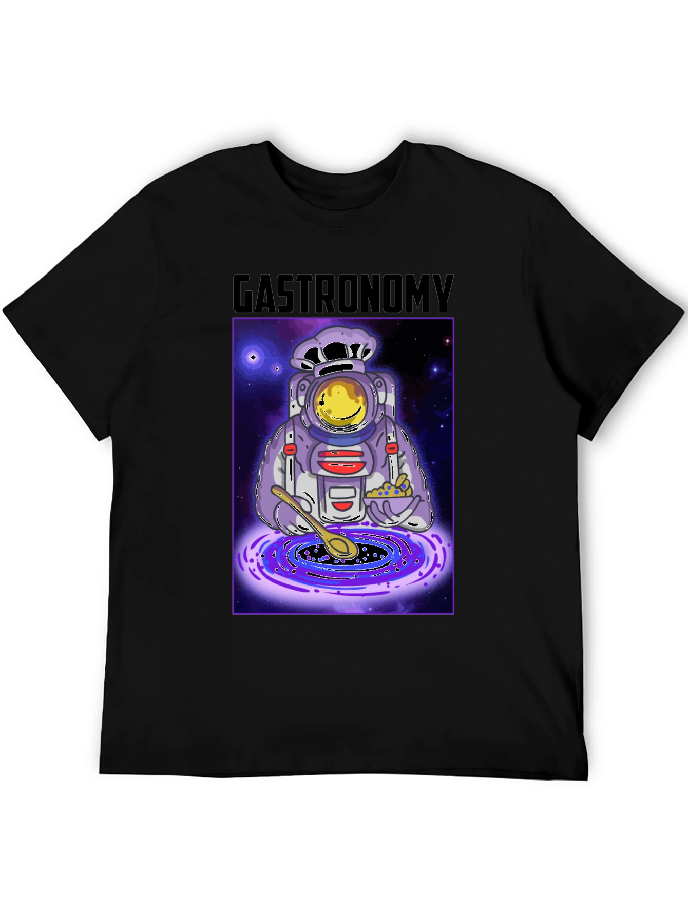 Gastronomy T-Shirt: Space Chef Design