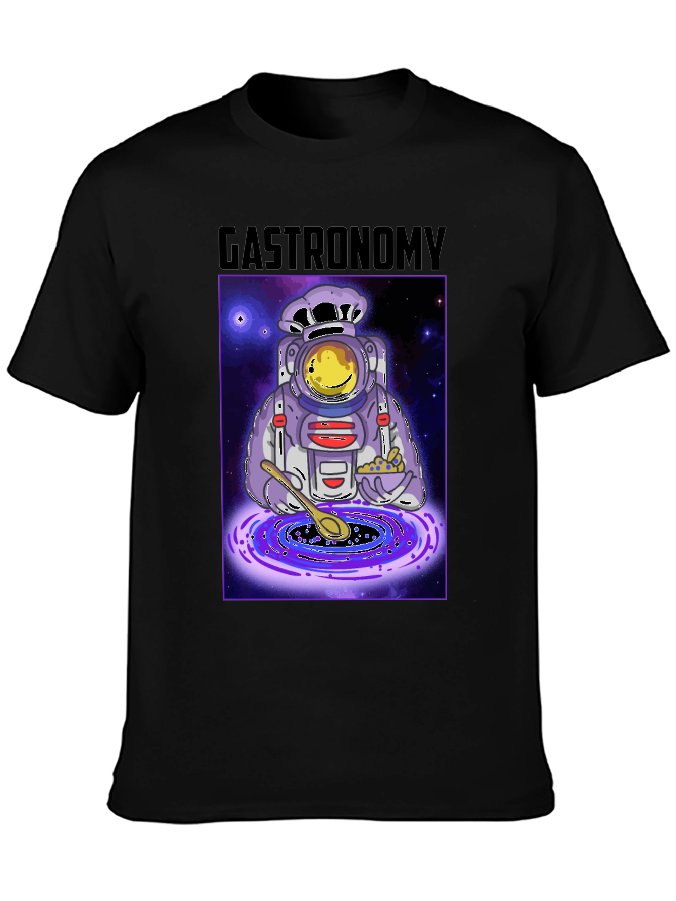 Gastronomy T-Shirt: Space Chef Design