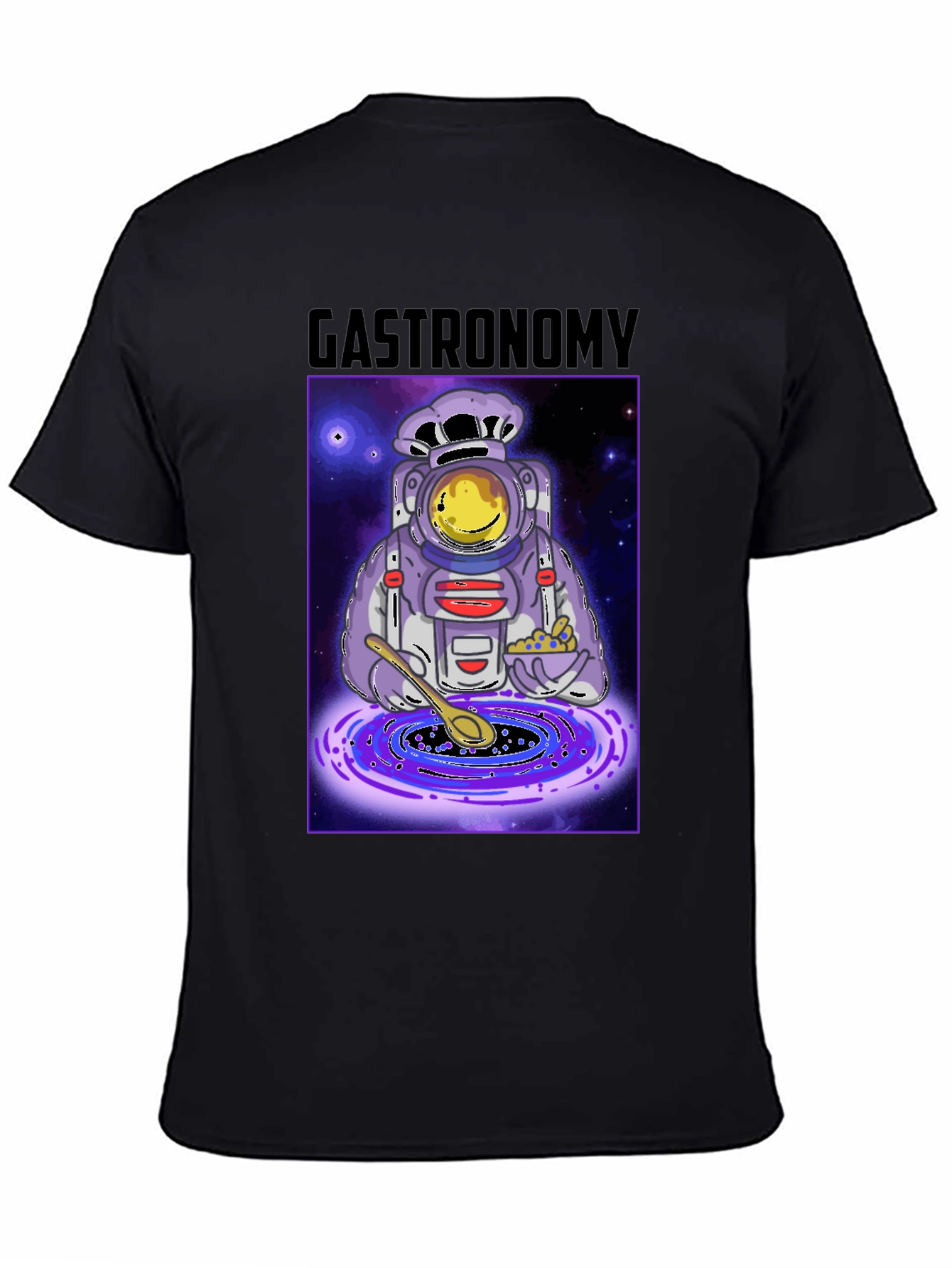 Gastronomy T-Shirt: Space Chef Design