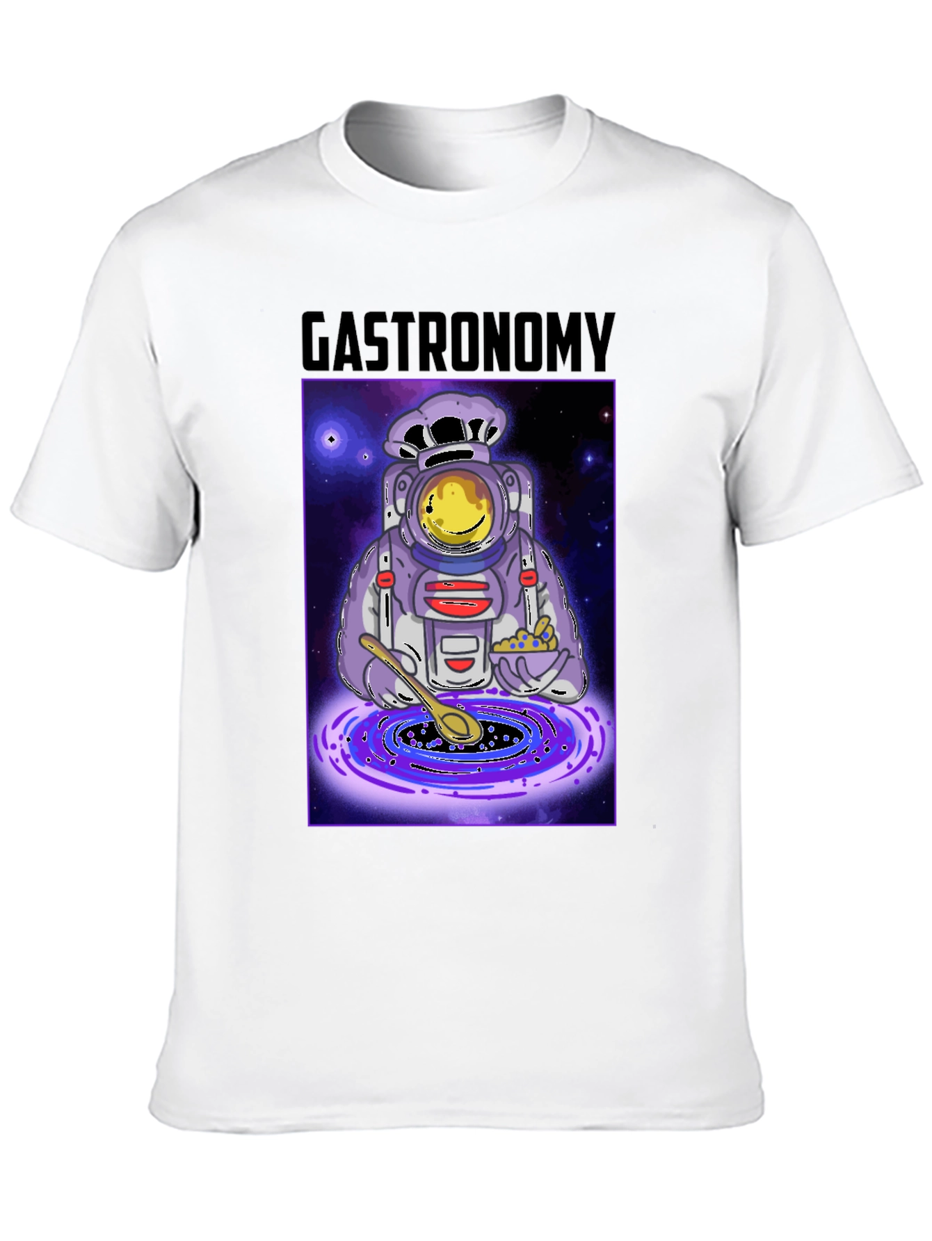 Gastronomy T-Shirt: Space Chef Design