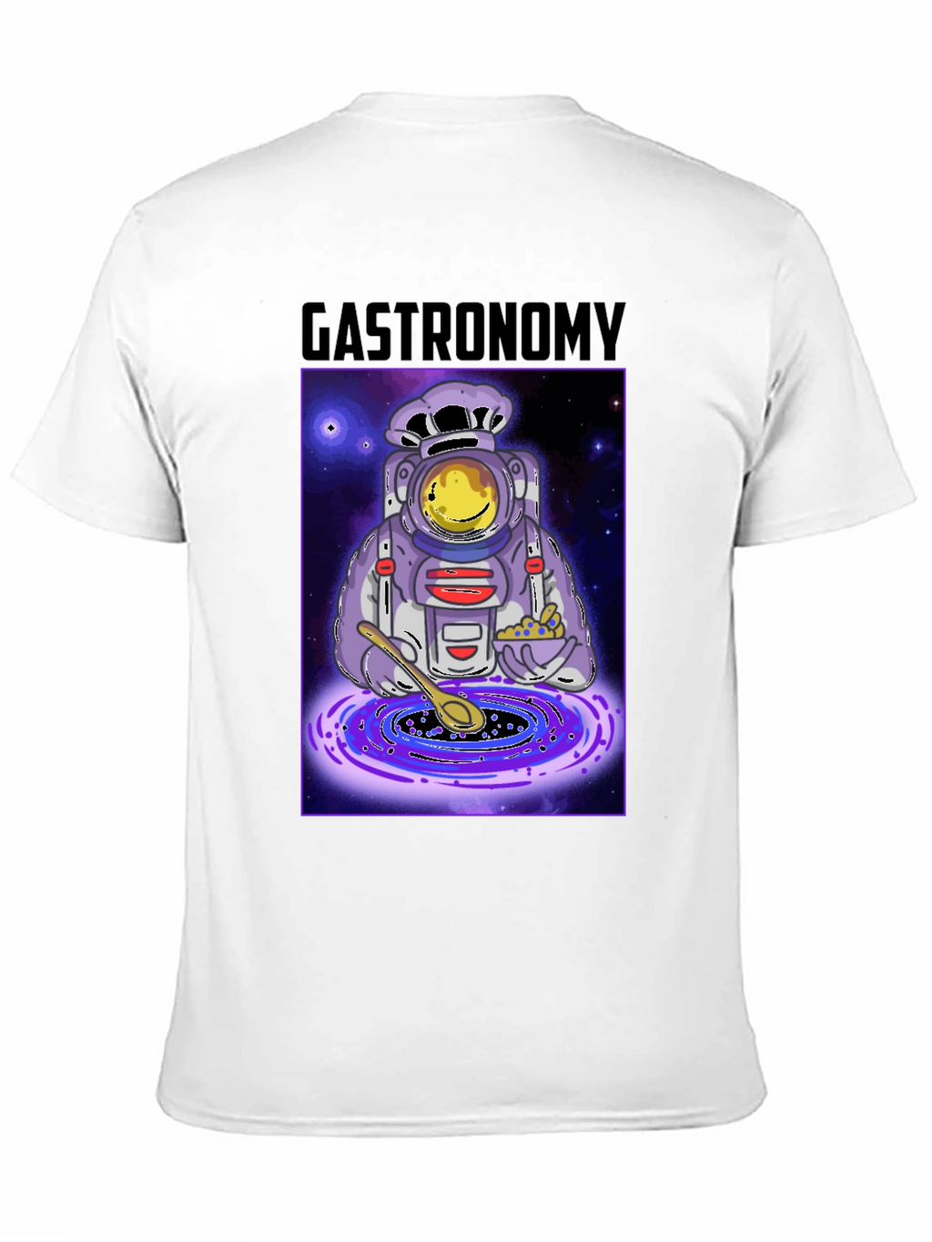 Gastronomy T-Shirt: Space Chef Design
