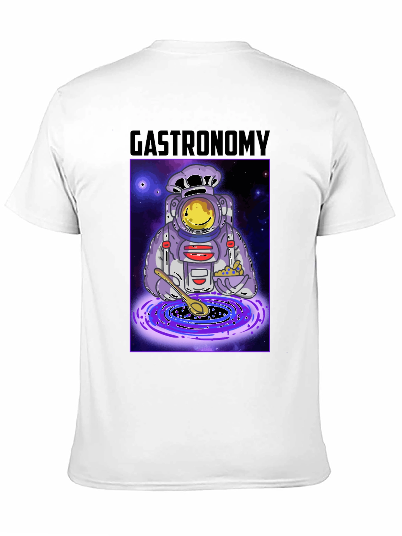 Gastronomy T-Shirt: Space Chef Design