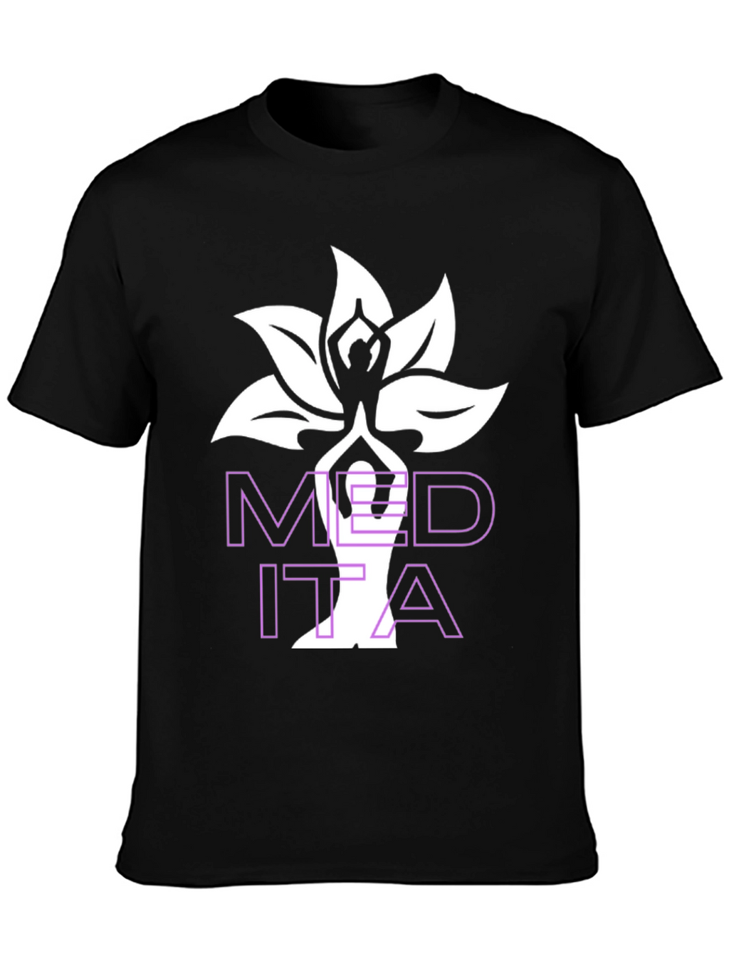 Meditate Lotus Flower T-Shirt