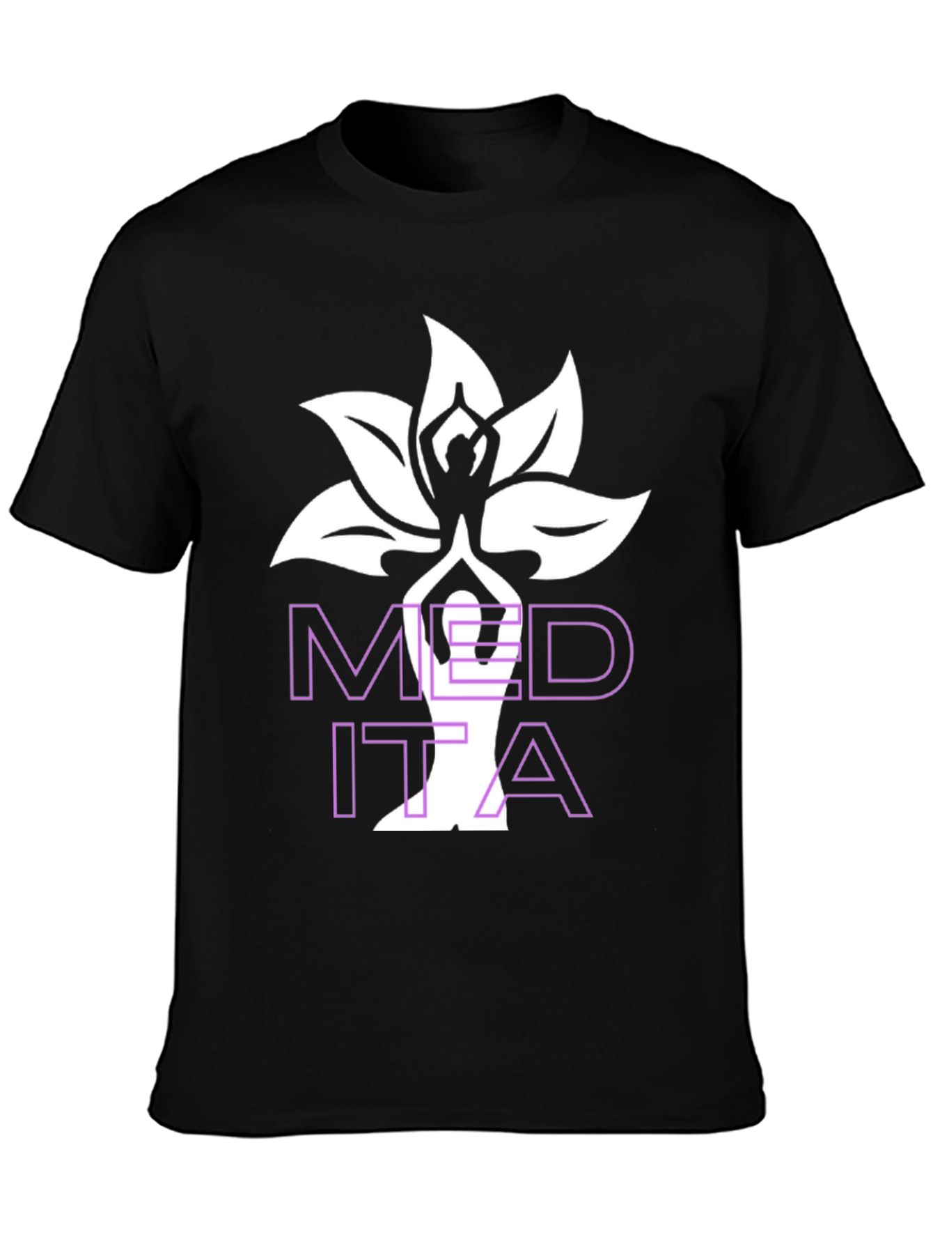 Meditate Lotus Flower T-Shirt