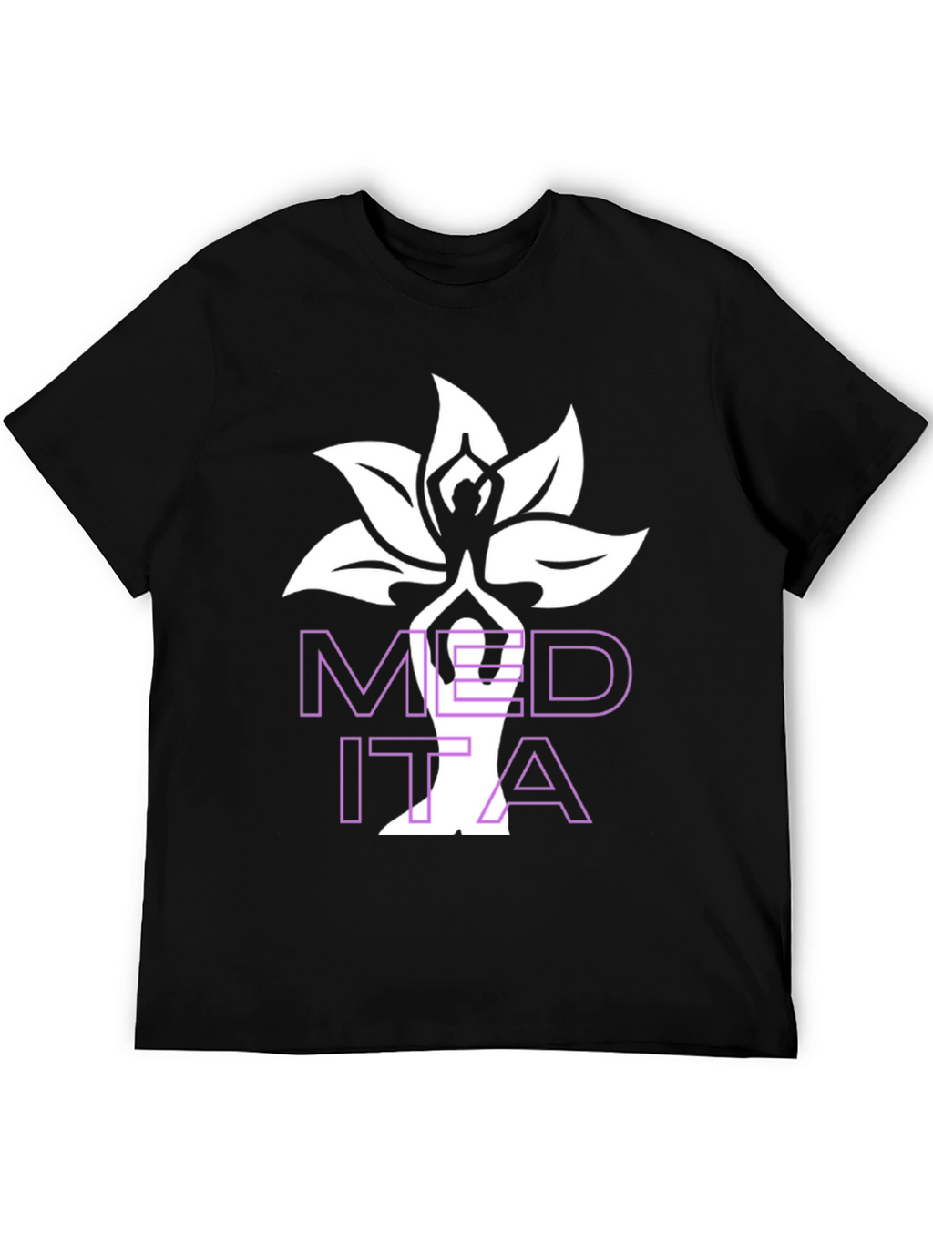 Meditate Lotus Flower T-Shirt