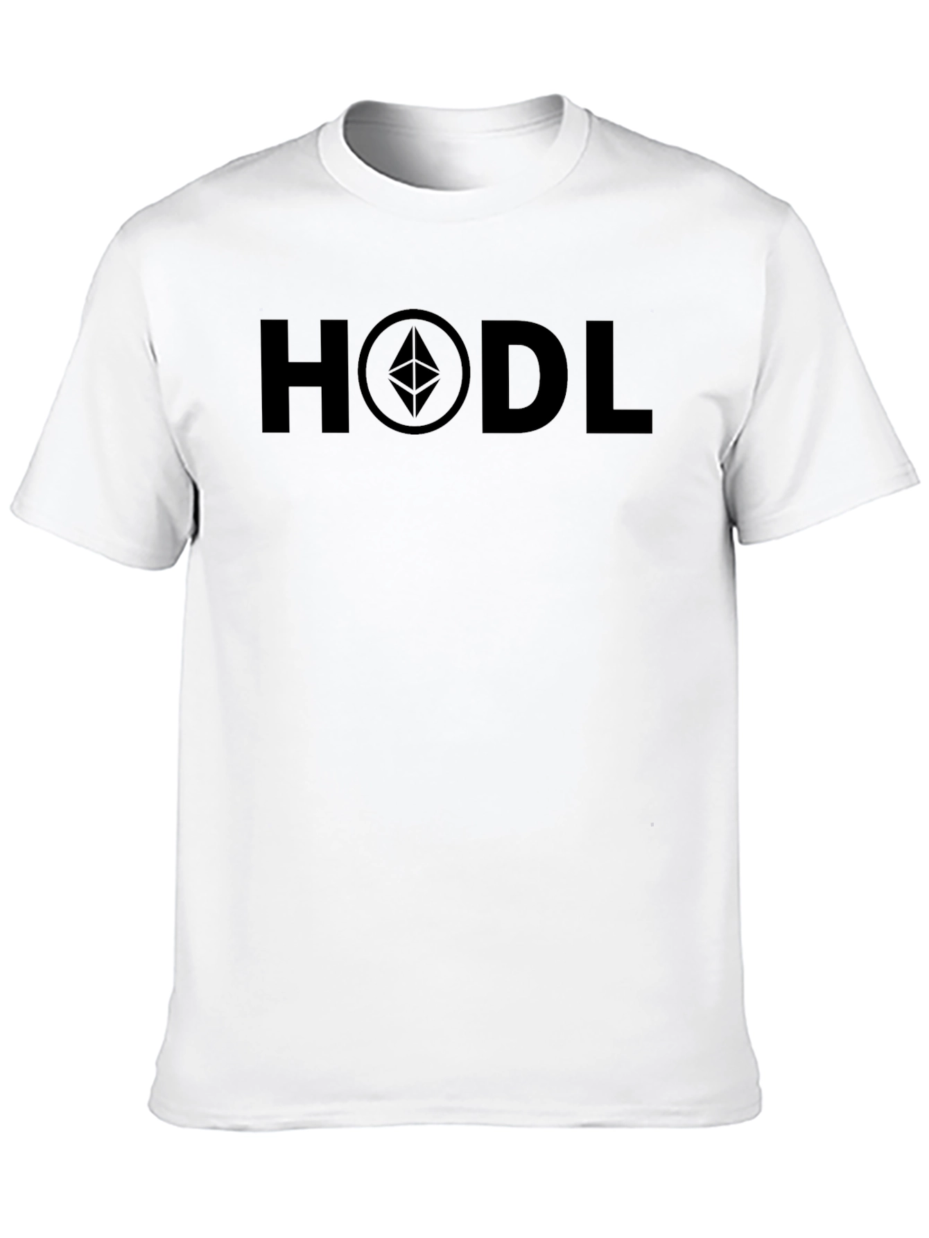HODL Ethereum Black T-Shirt