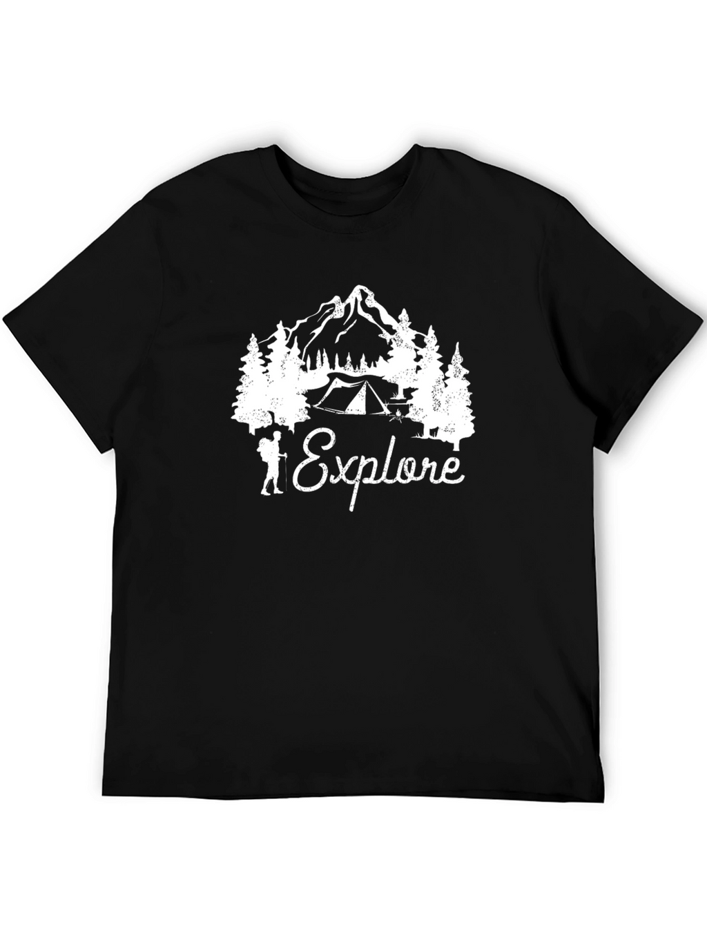 Explore Graphic T-Shirt - Mountain Adventure Tee