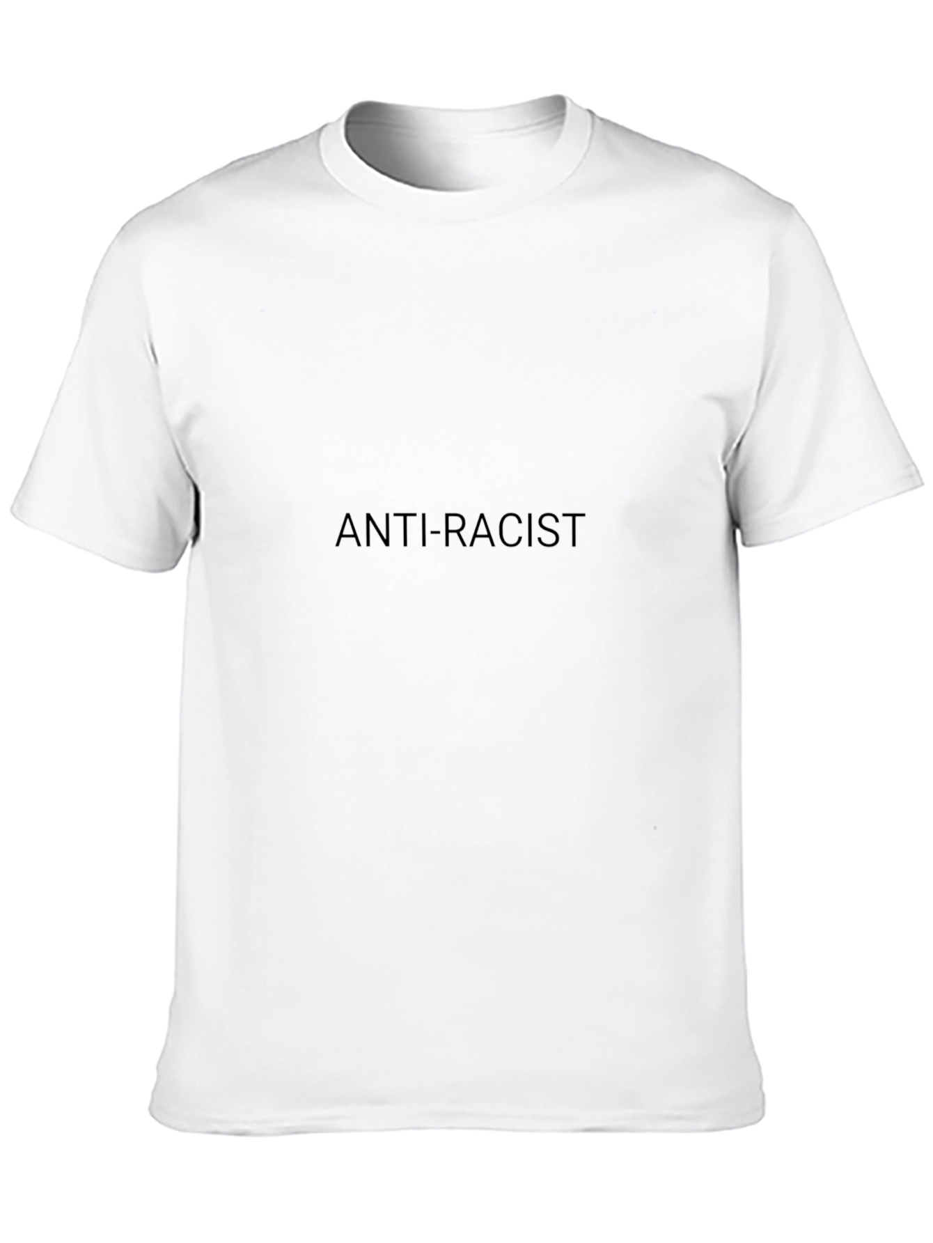 Anti-Racist Black Graphic T-Shirt