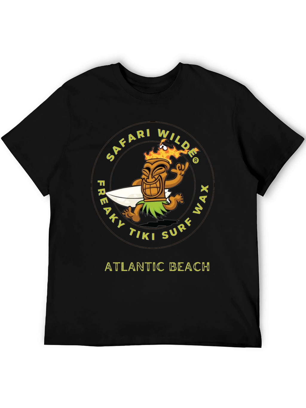 Safari Wilde Freaky Tiki Surf Wax T-Shirt