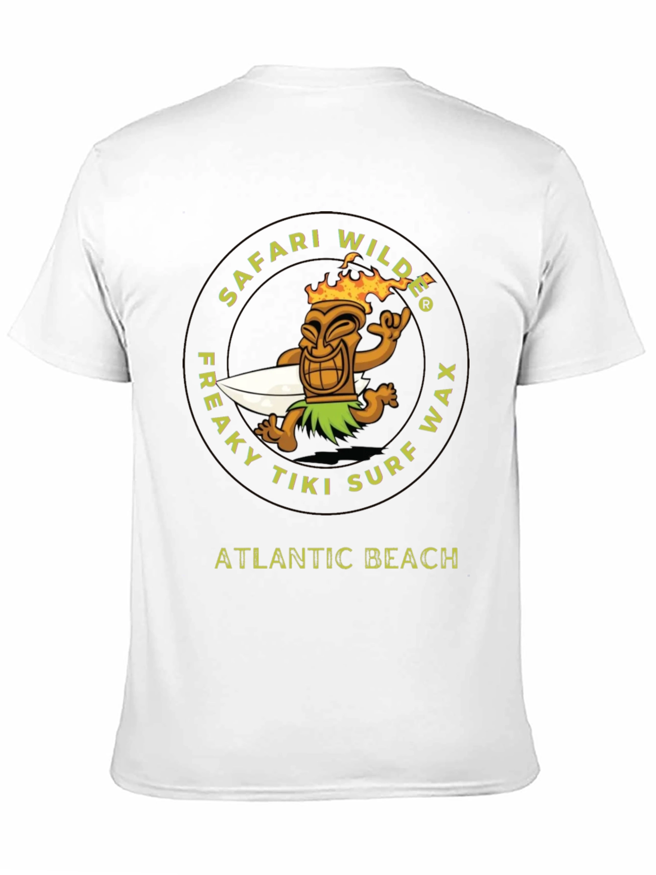Safari Wilde Freaky Tiki Surf Wax T-Shirt