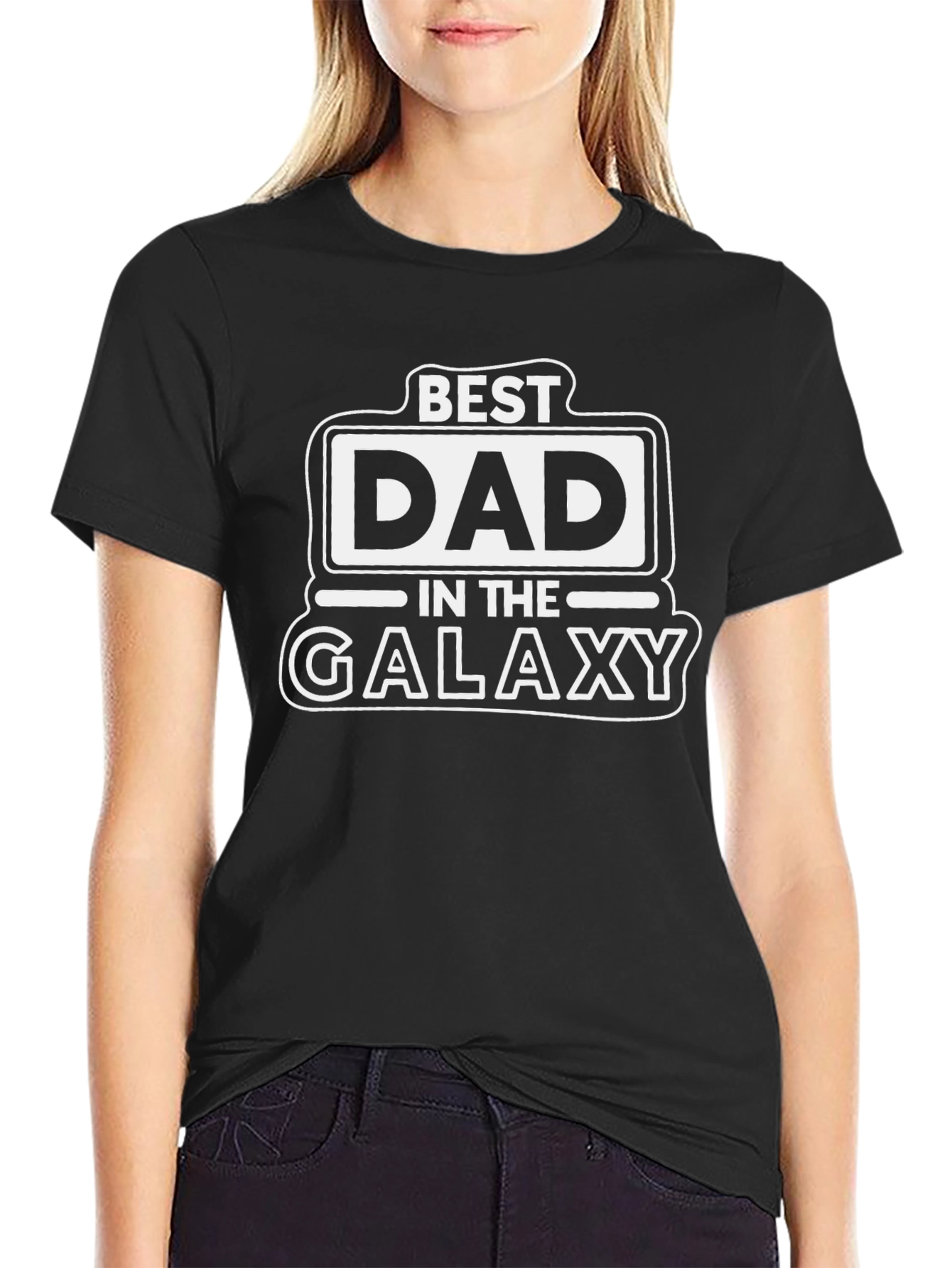 Best Dad in the Galaxy Graphic Tee - Fathers Day
