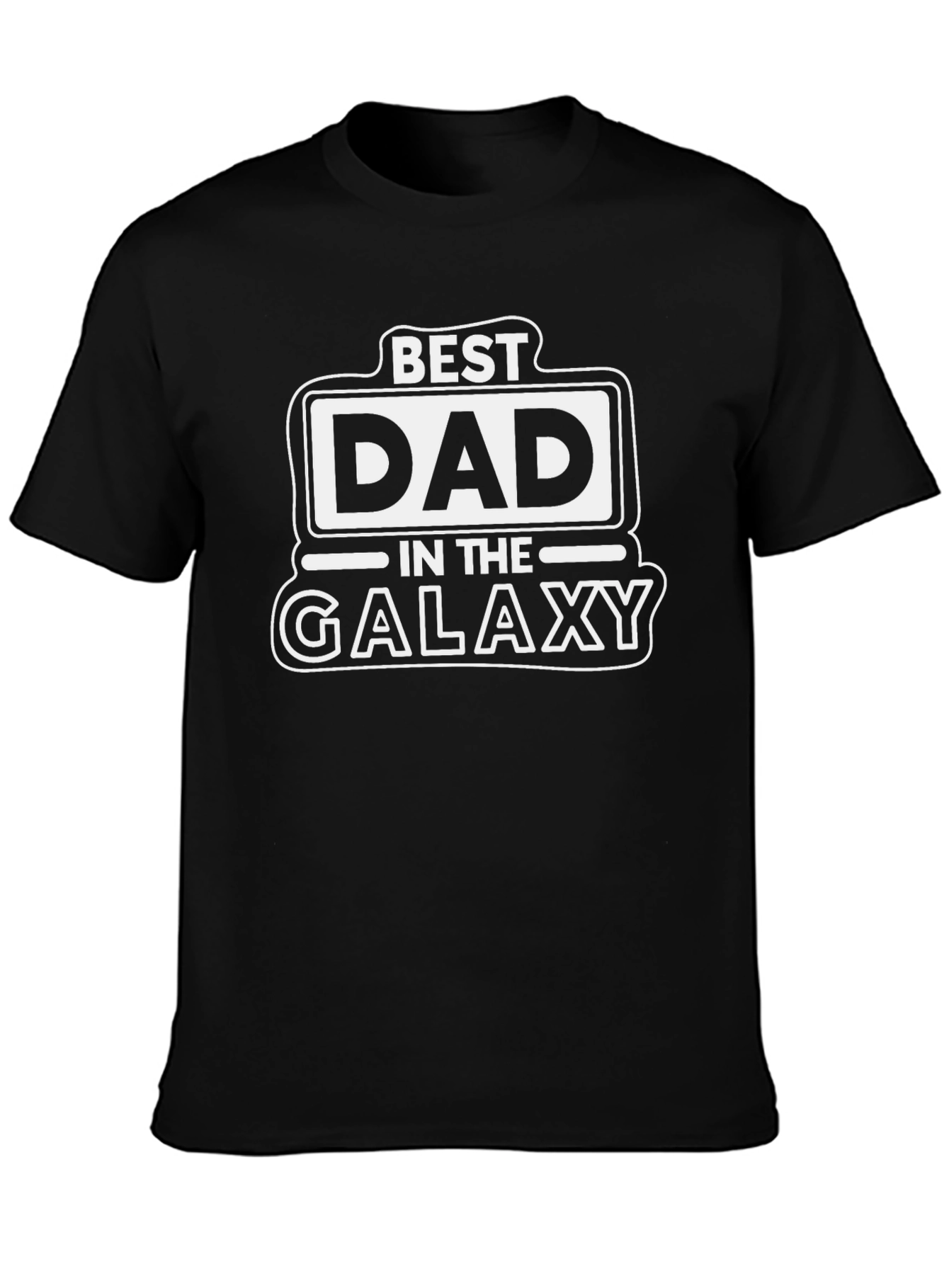 Best Dad in the Galaxy Graphic Tee - Fathers Day