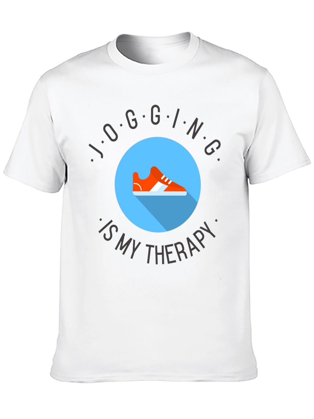 Jogging Therapy Tee - Comfort & Style