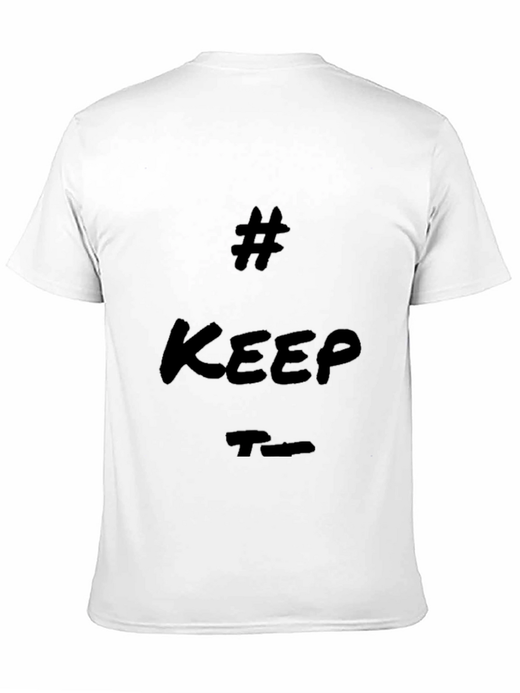 Trendy Black T-Shirt - Keep True