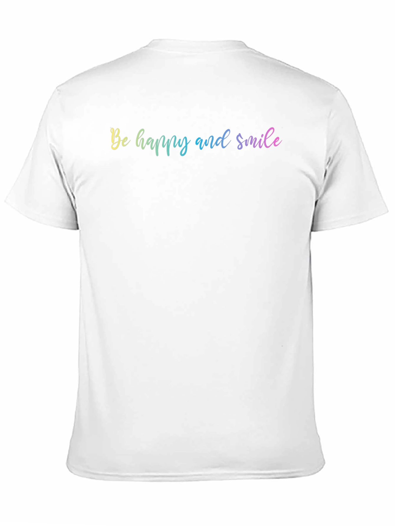 Be Happy and Smile Graphic T-Shirt