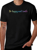 Be Happy and Smile Graphic T-Shirt