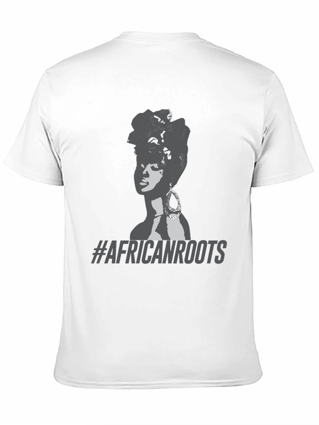 African Roots Graphic T-Shirt - Black
