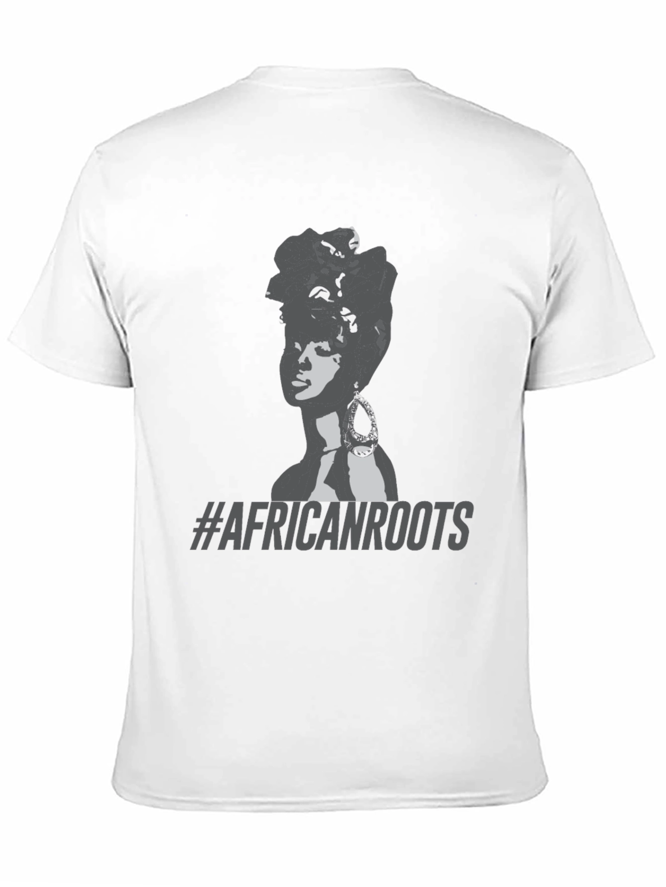 African Roots Graphic T-Shirt - Black