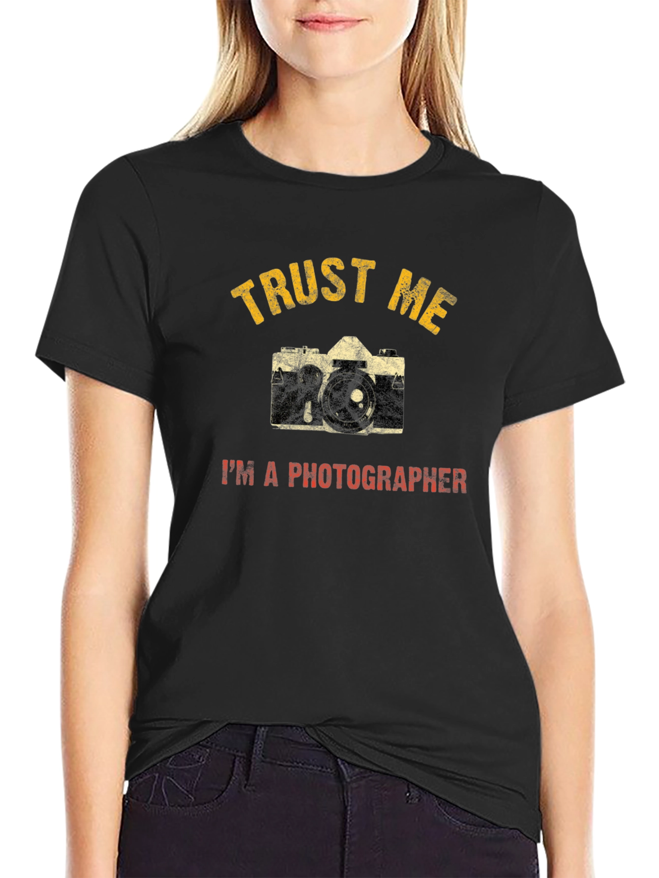 Trust Me Photographer Tee - Vintage Style