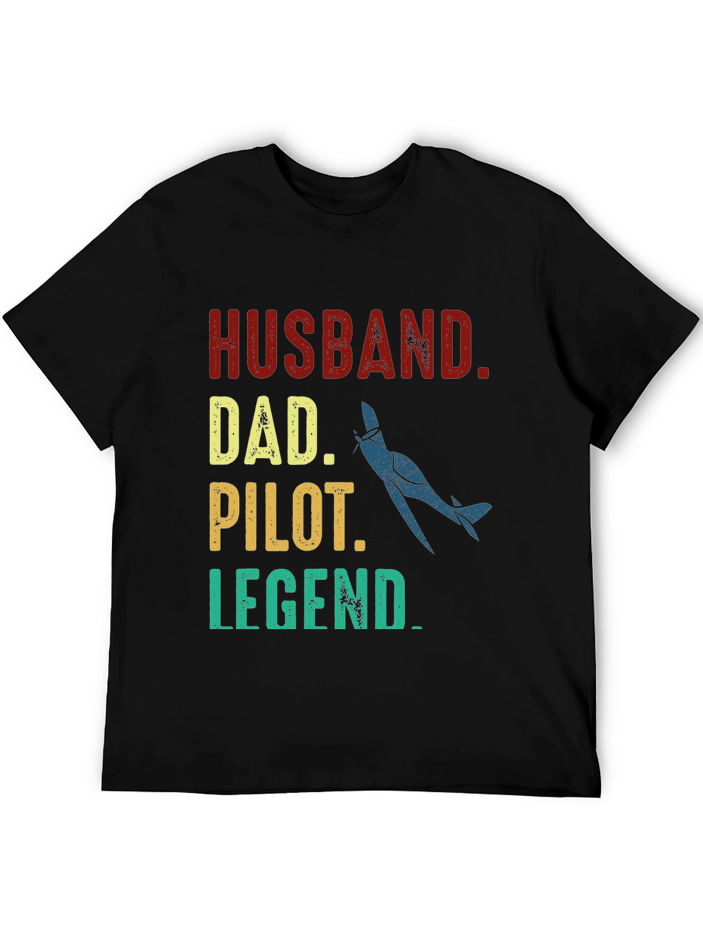 Husband Dad Pilot Legend T-Shirt