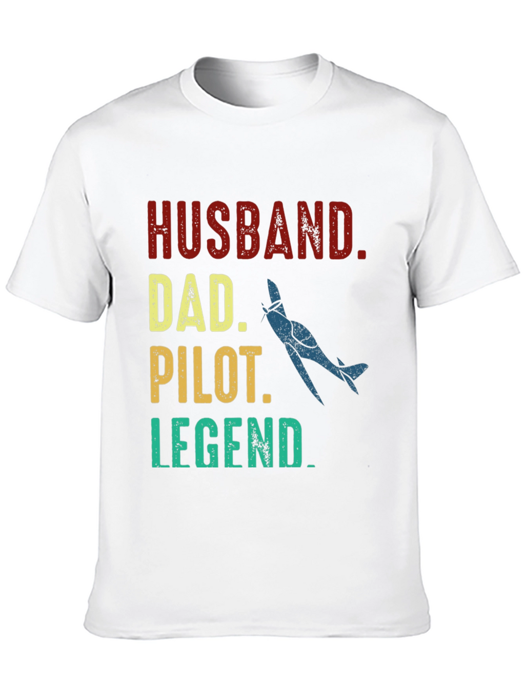 Husband Dad Pilot Legend T-Shirt