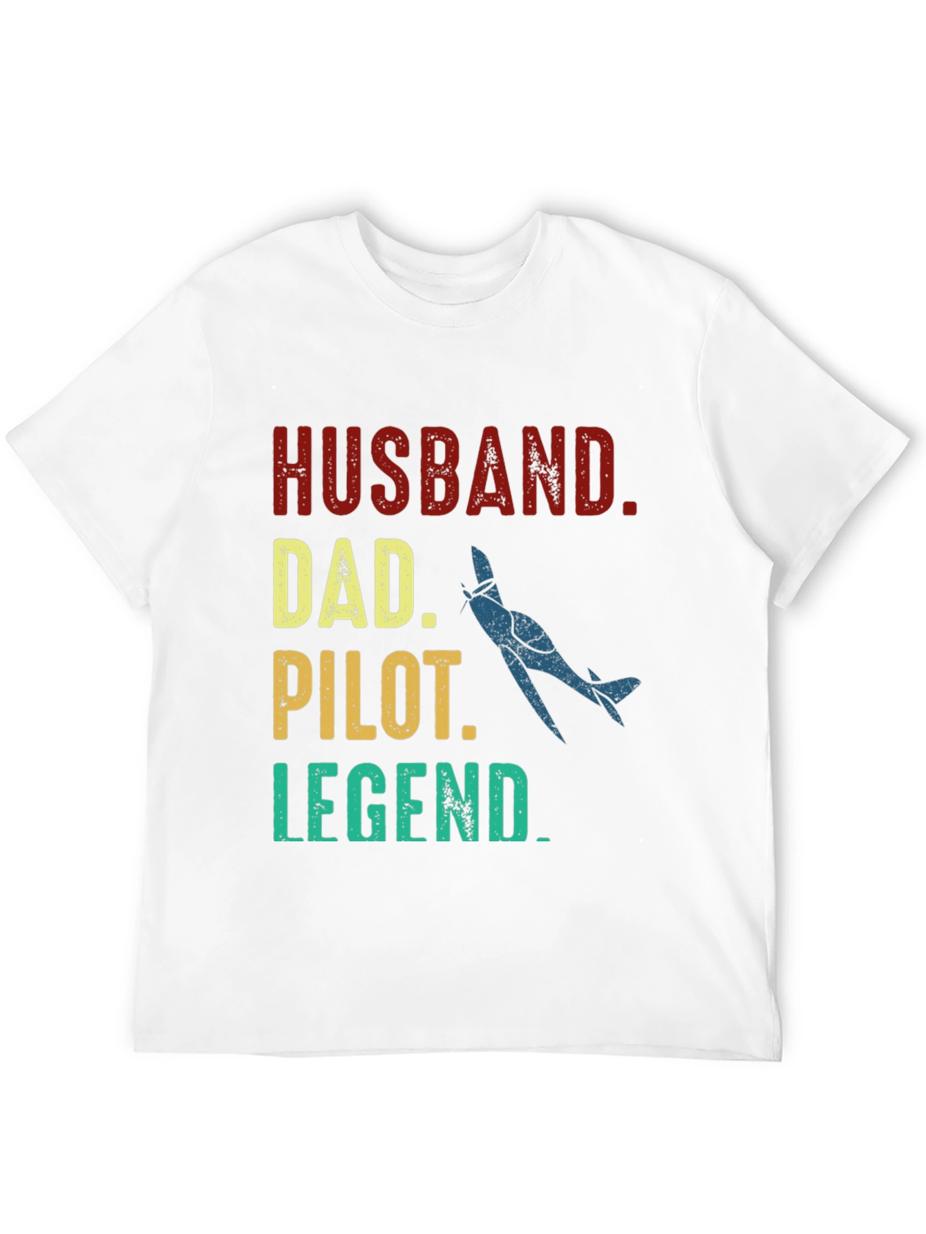 Husband Dad Pilot Legend T-Shirt