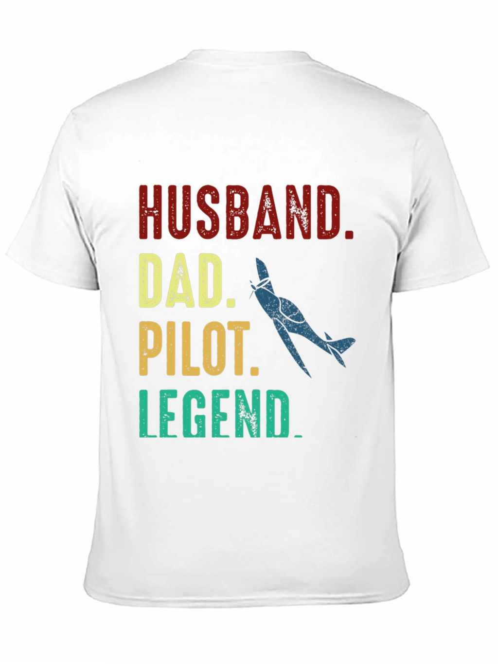 Husband Dad Pilot Legend T-Shirt