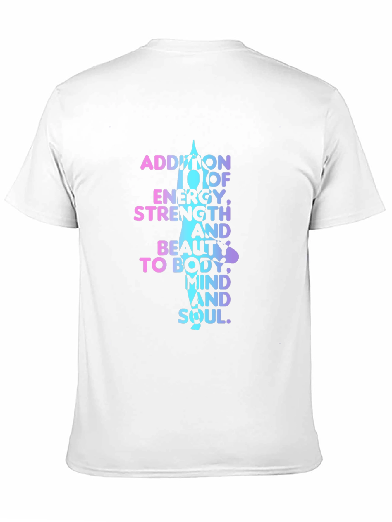 Yoga Meditation T-Shirt: Mind Body and Soul