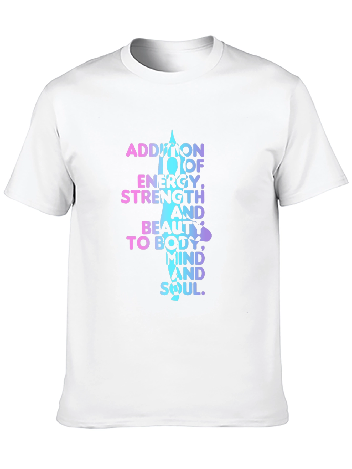 Yoga Meditation T-Shirt: Mind Body and Soul