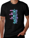 Yoga Meditation T-Shirt: Mind Body and Soul