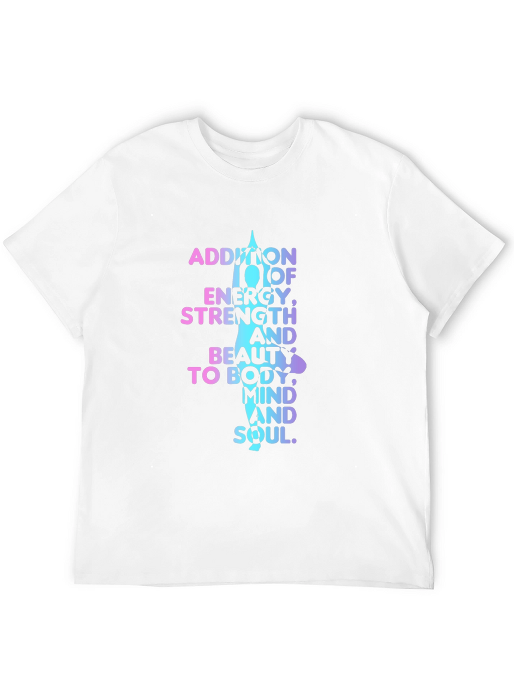 Yoga Meditation T-Shirt: Mind Body and Soul