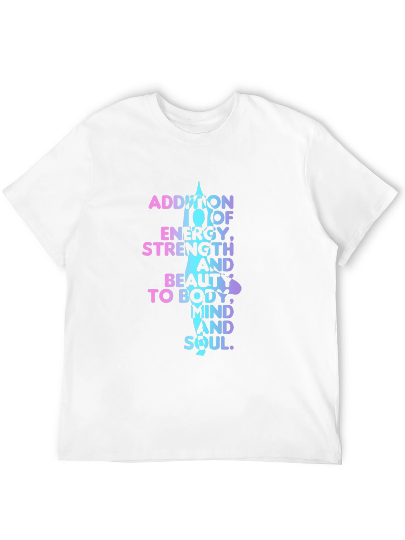 Yoga Meditation T-Shirt: Mind Body and Soul