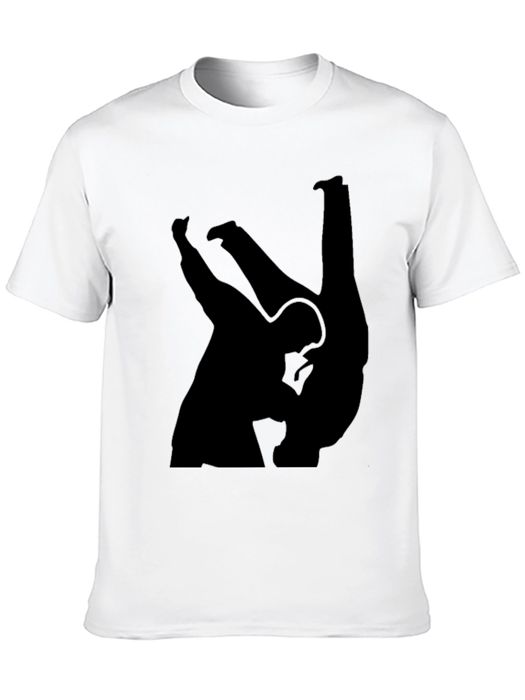 Judo Silhouette Black T-Shirt