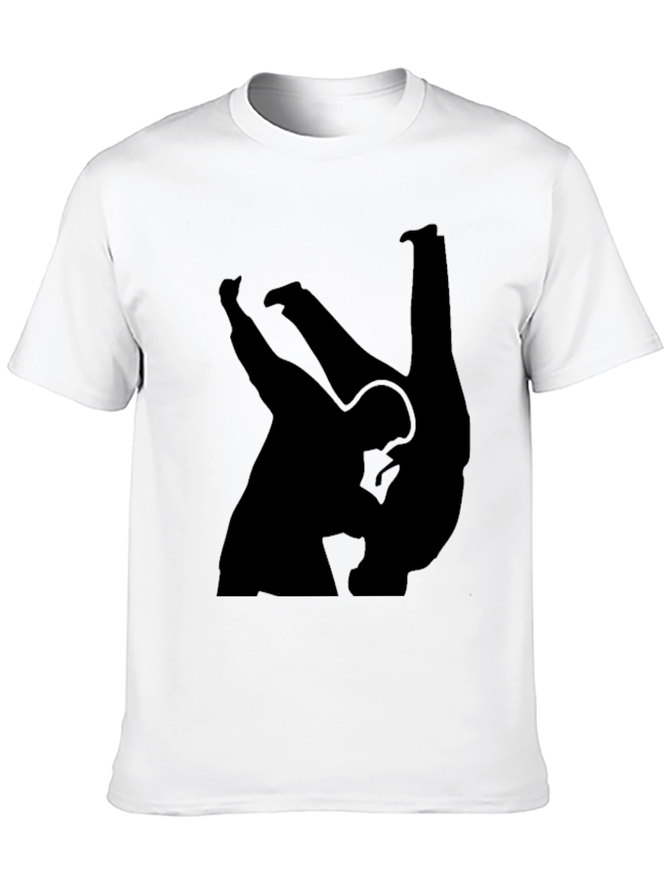Judo Silhouette Black T-Shirt